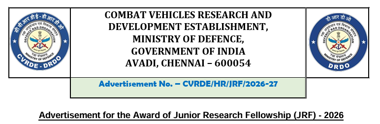DRDO CVRDE JRF Recruitment 2026 | Do not Miss Apply Now | CoreAotZ